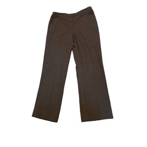 J. Jill Grey Vertical Pinstripe Dress Pants New with Tags
